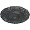 Ekena Millwork Marseille Ceiling Medallion (Fits Canopies up to 7 3/8"), Hand-Painted Pewter, 21"OD x 2"P CM21MAPES - alternate 4